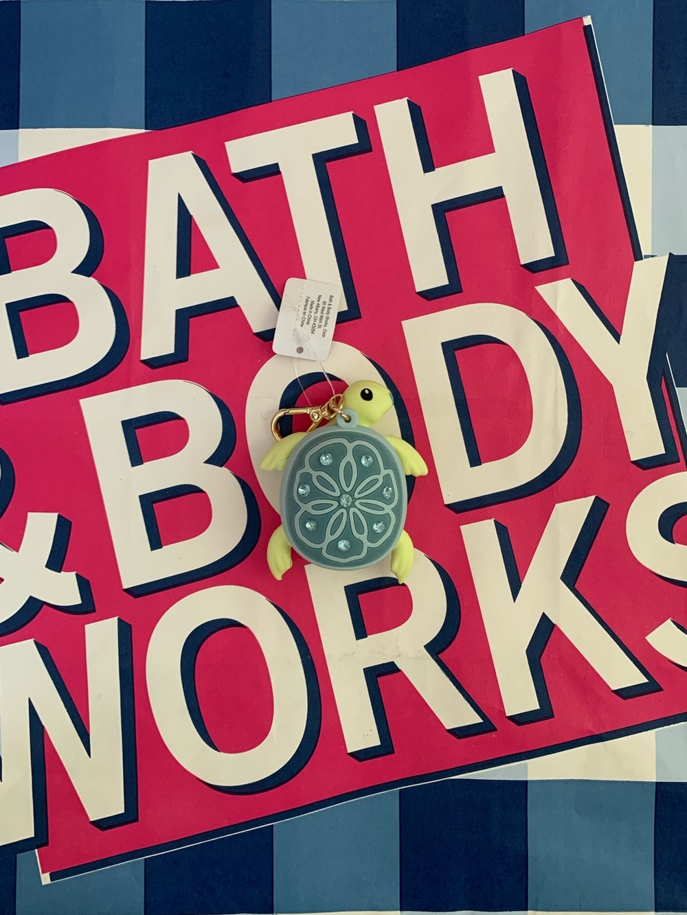 NWT Bath & Body Works Turtle Pocketbac Holder